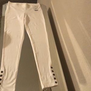 Women’s Express cream leggings